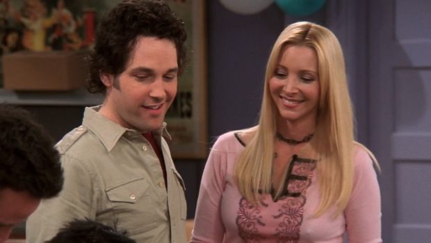 Paul Rudd fue Mike, el novio y marido de Phoebe, en la mítica serie Friends.