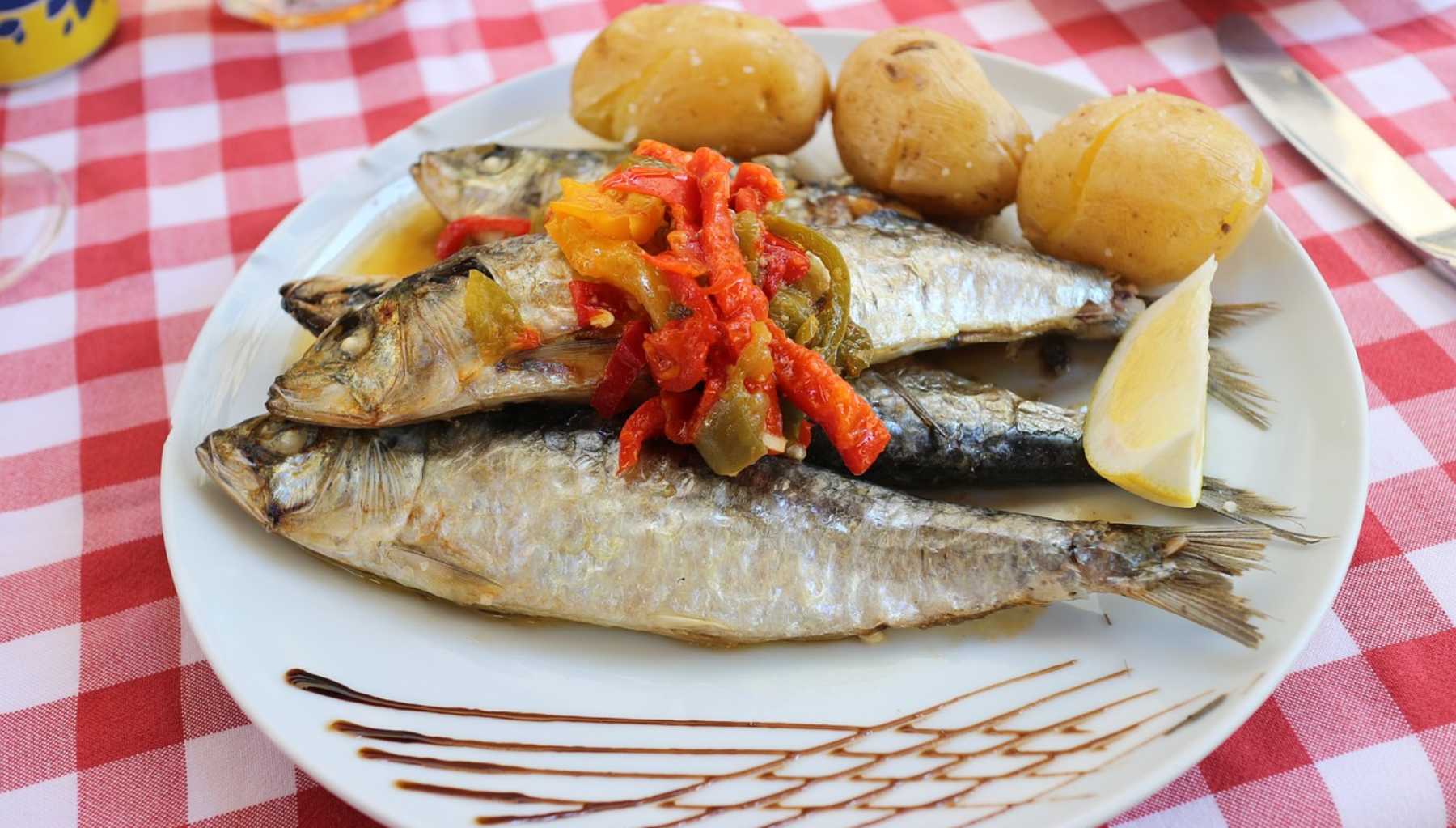 Receta de sardinas al horno.