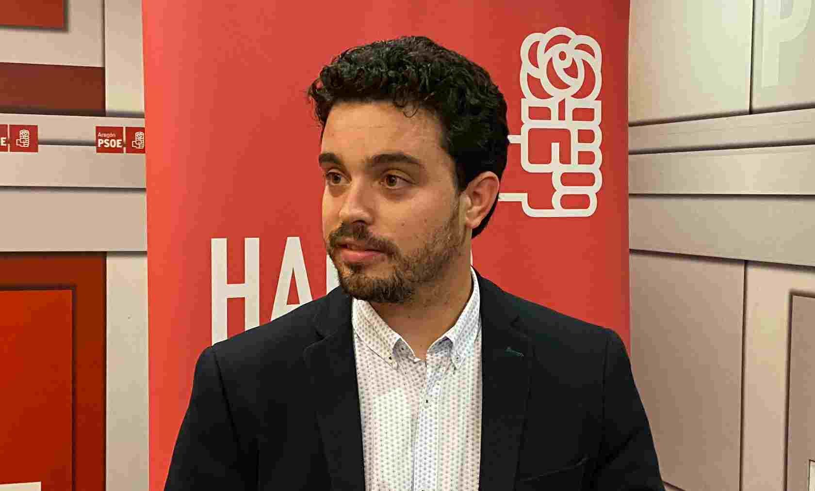 Darío Villagrasa, portavoz adjunto del PSOE.