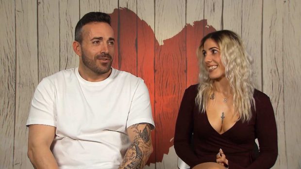 Antonio y Pili en 'First Dates'. (Mediaset)