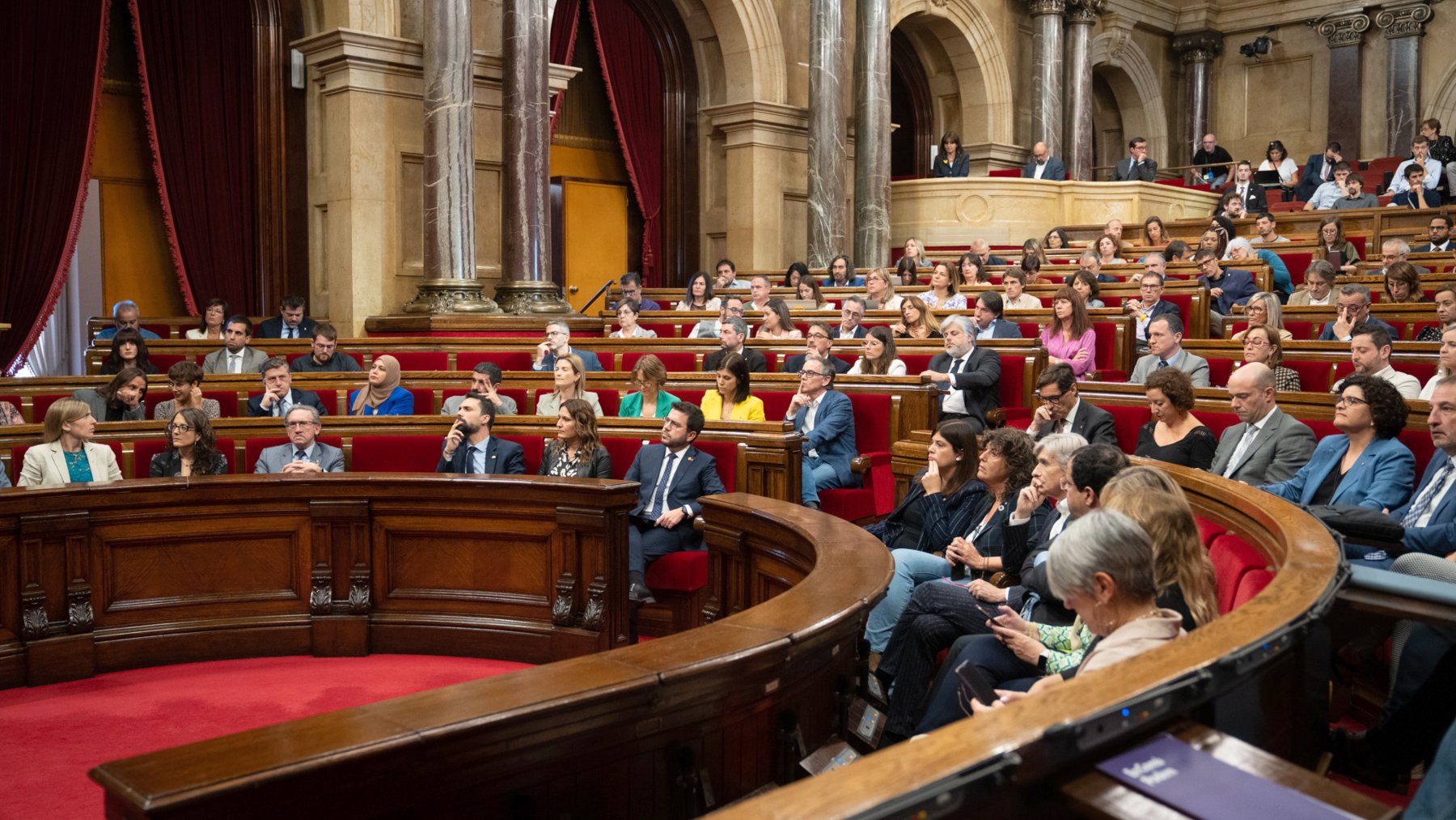 El Parlament de Cataluña. (Foto: EP)