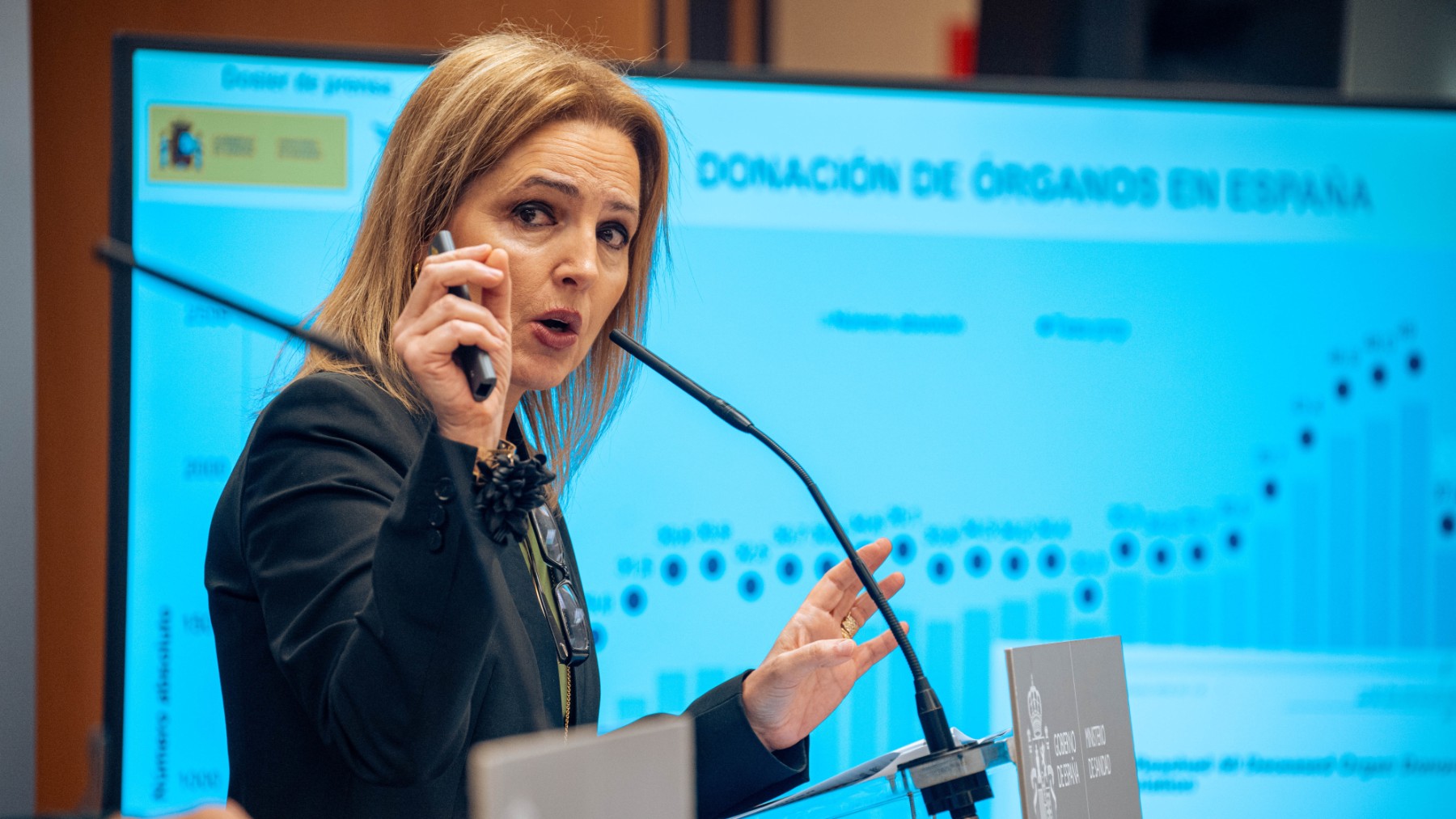 La directora de la Organización Nacional de Trasplantes (ONT), Beatriz Domínguez-Gil
