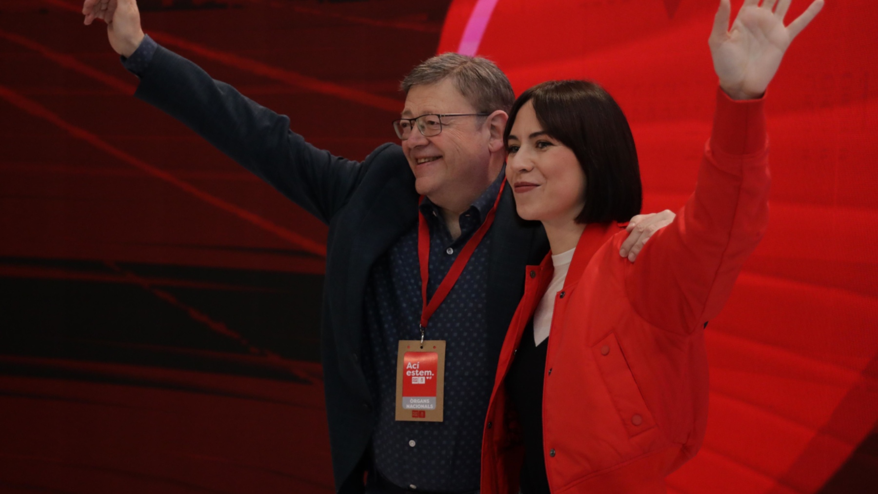 Ximo Puig y Diana Morant (Foto: Europa Press).