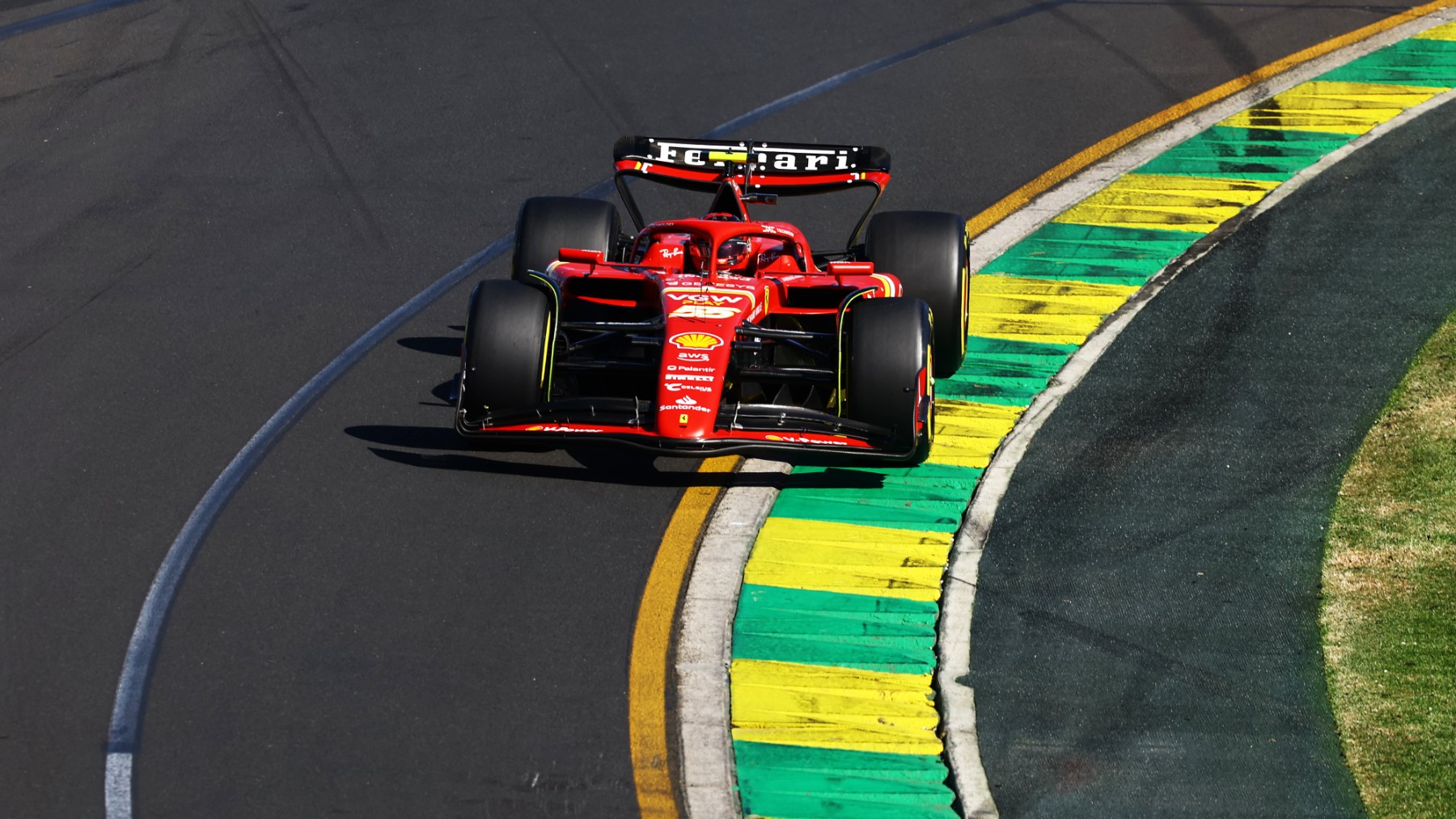Carlos Sainz en el GP de Australia. (Getty)