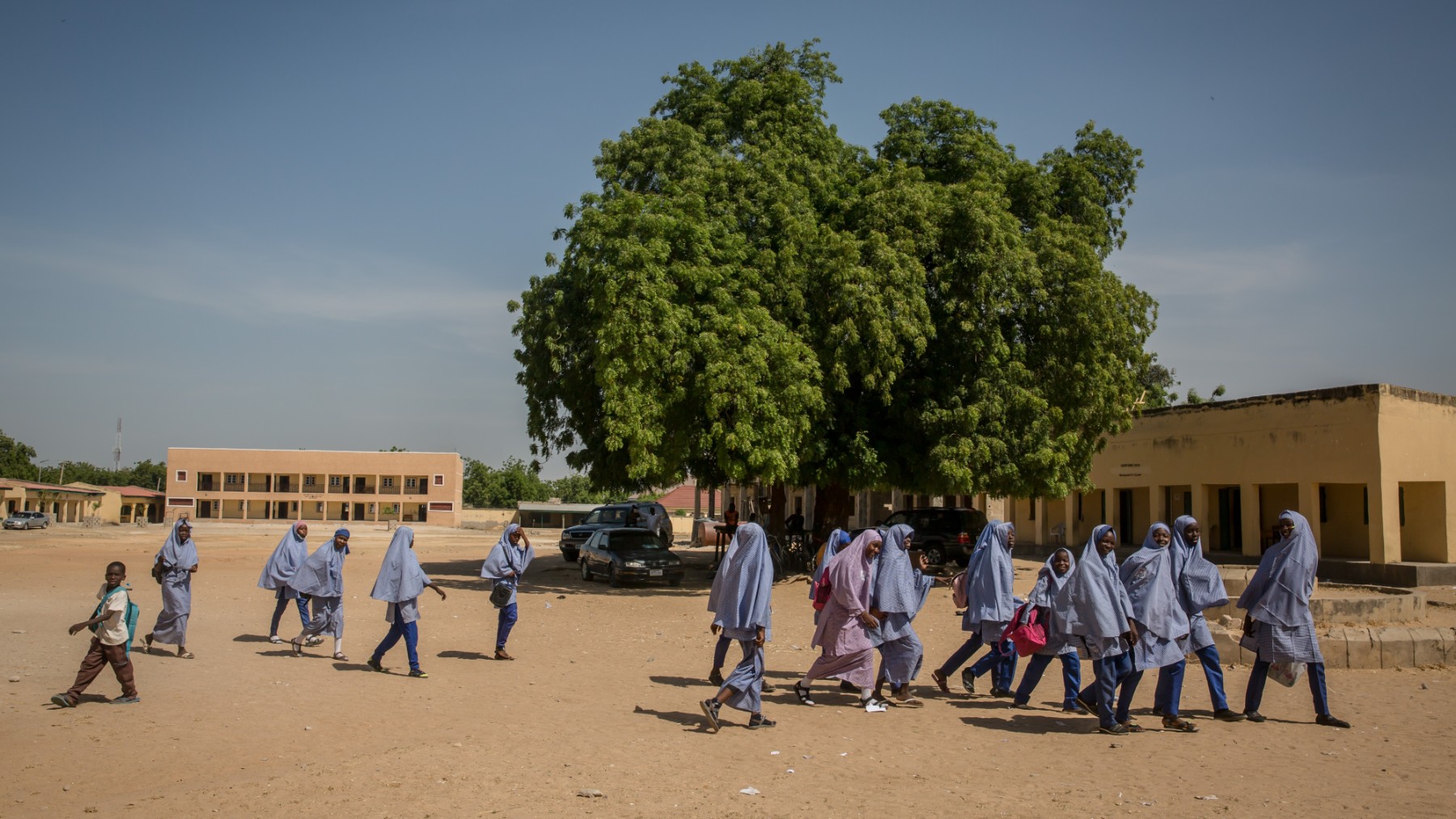 Estudiantes de una escuela de Nigeria. (Foto: Ep)