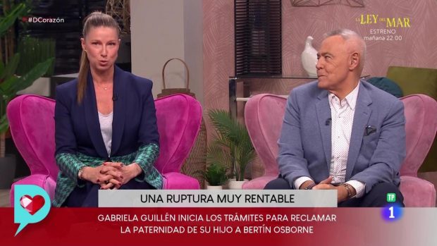 Anne Igartiburu y Jordi González en 'D Corazón'. (RTVE)