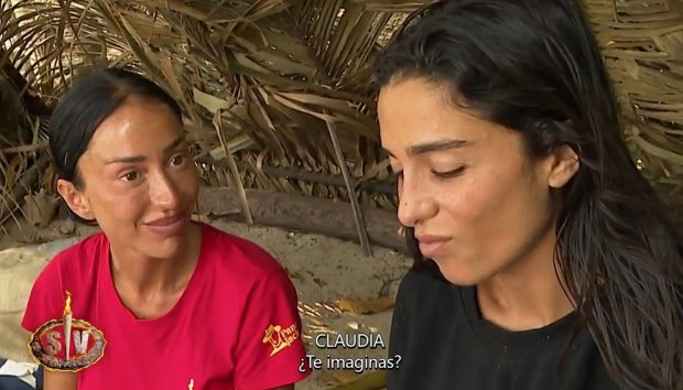 Aurah Ruiz y Claudia Martínez en Supervivientes 2024. (Mediaset)