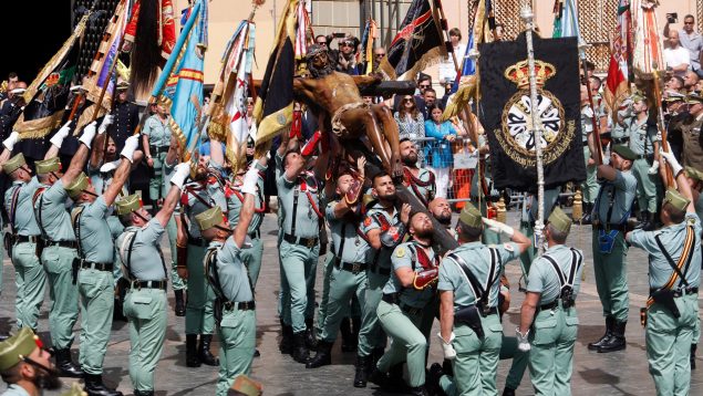 La Legión, Málaga, Semana Santa, Cristo de la buena muerte