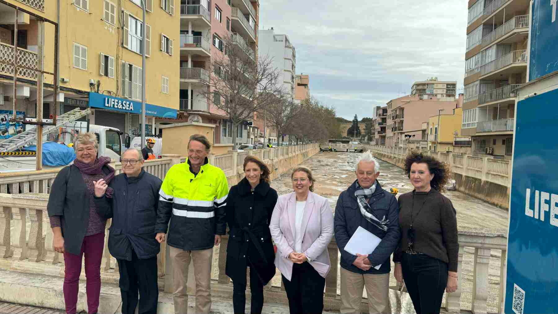 Palma y Llucmajor firmarán un convenio de colaboración para la limpieza del Torrent dels Jueus.