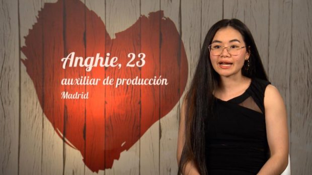 Anghie en 'First Dates'. (Mediaset)