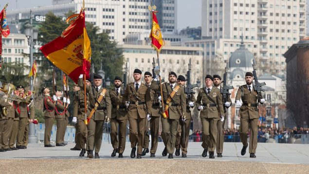 militares manifestación, Asociación de Tropa y Marinería Española, ATME, subida salarial militares