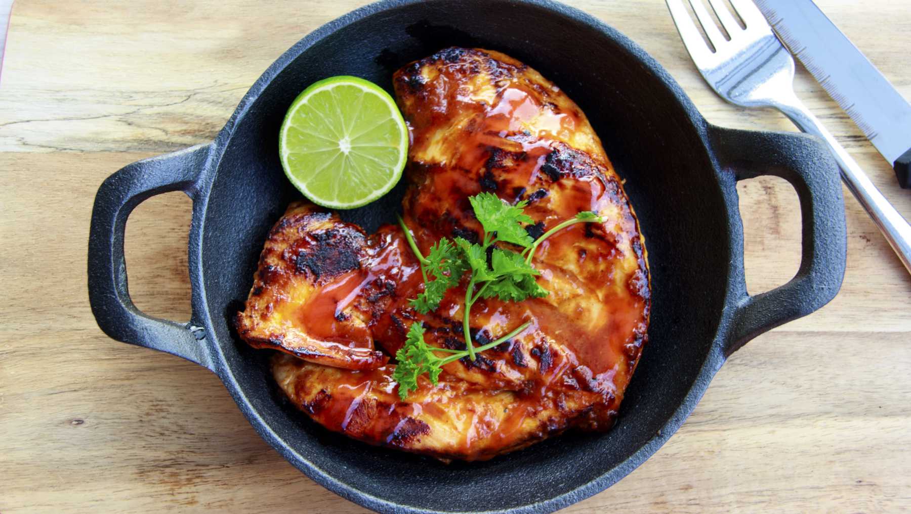 Pollo al estilo mexicano.