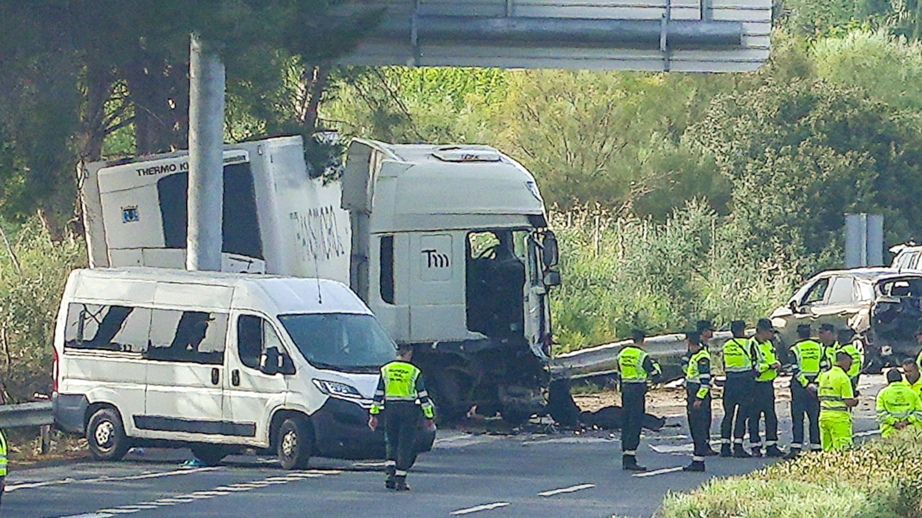 Accidente mortal en Los Palacios (EUROPA PRESS).