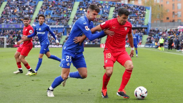 Marcos Acuña, Getafe-Sevilla