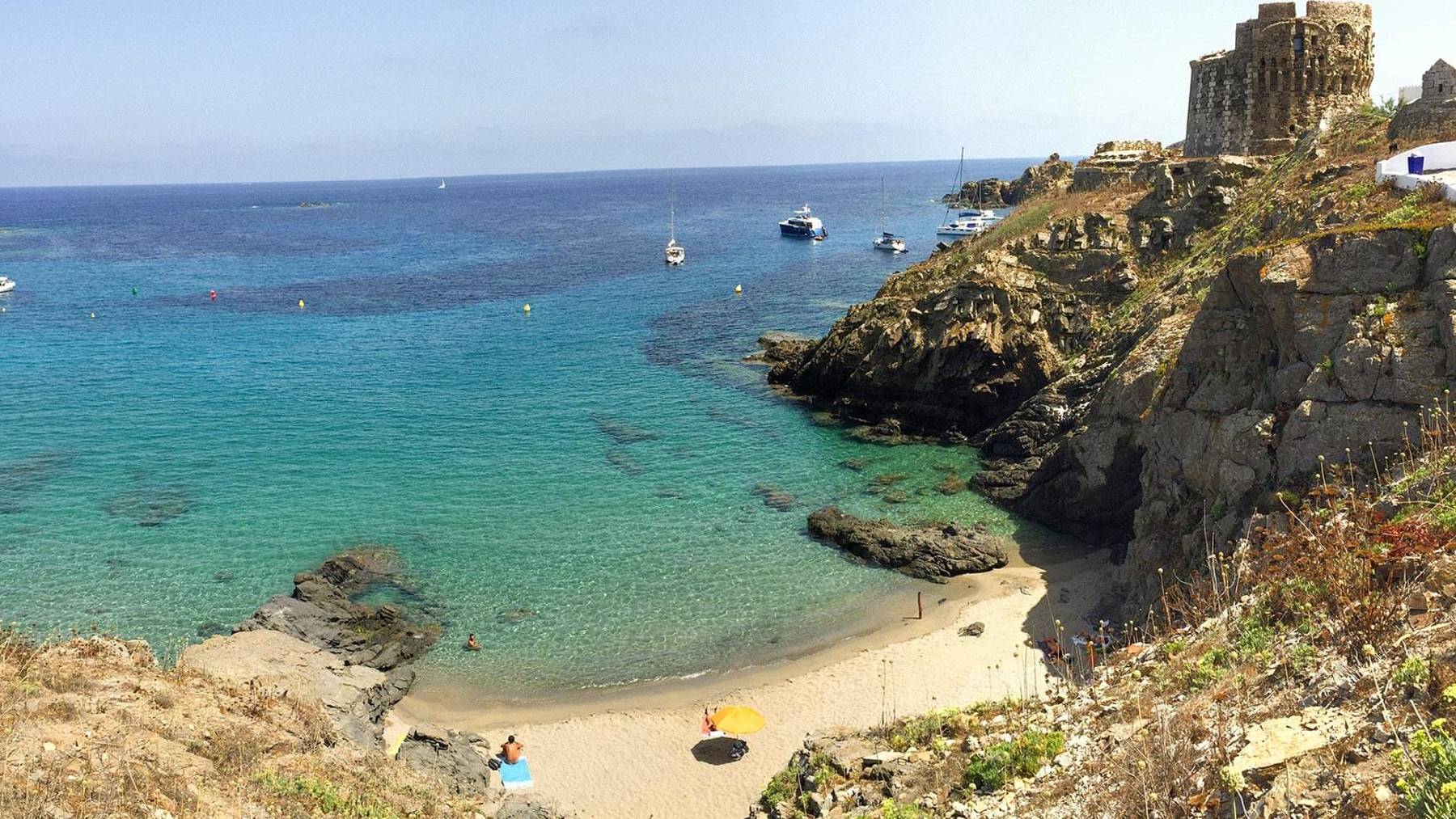 Cala Sa Mesquida, en la costa este de Menorca.