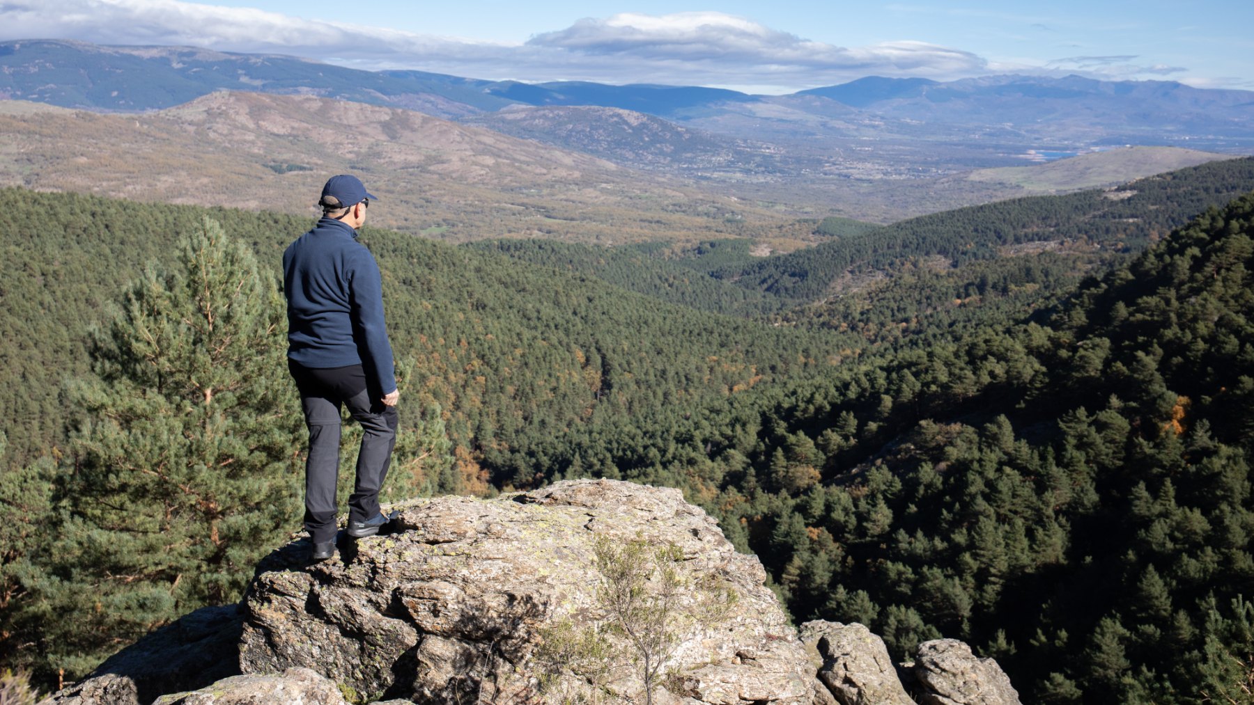 Paisaje en la Sierra Norte de Madrid (Foto Europa Press)