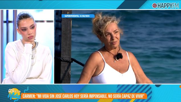 Alejandra Rubio en Así es la vida. (Mediaset).