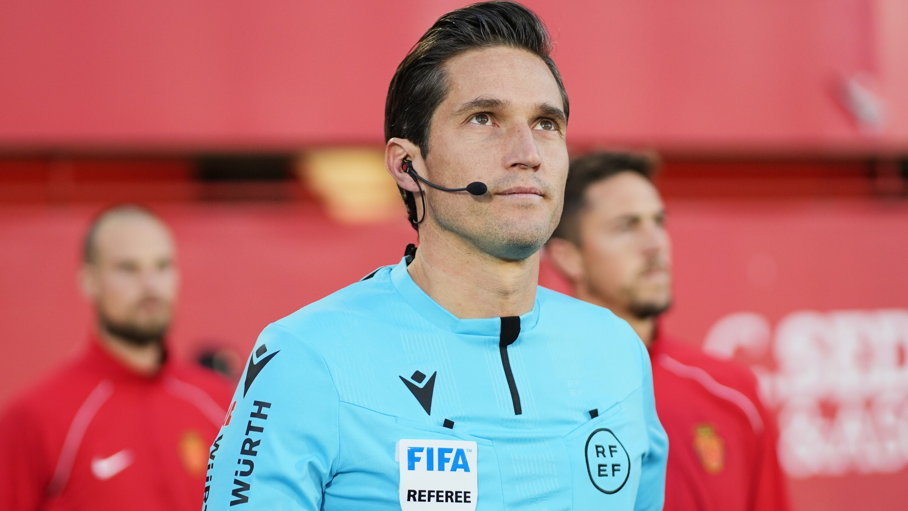Munuera Montero durante un partido de la Liga (Getty)