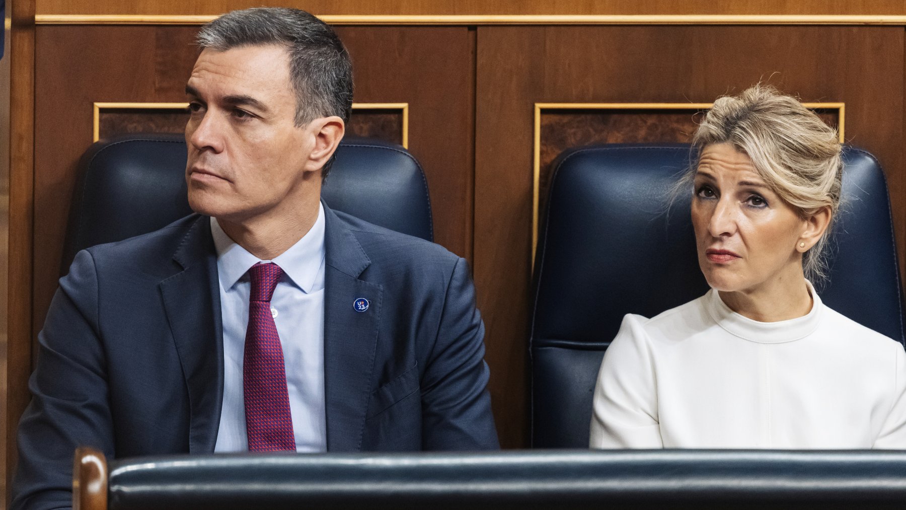 Pedro Sánchez y Yolanda Díaz. (Foto: EP)
