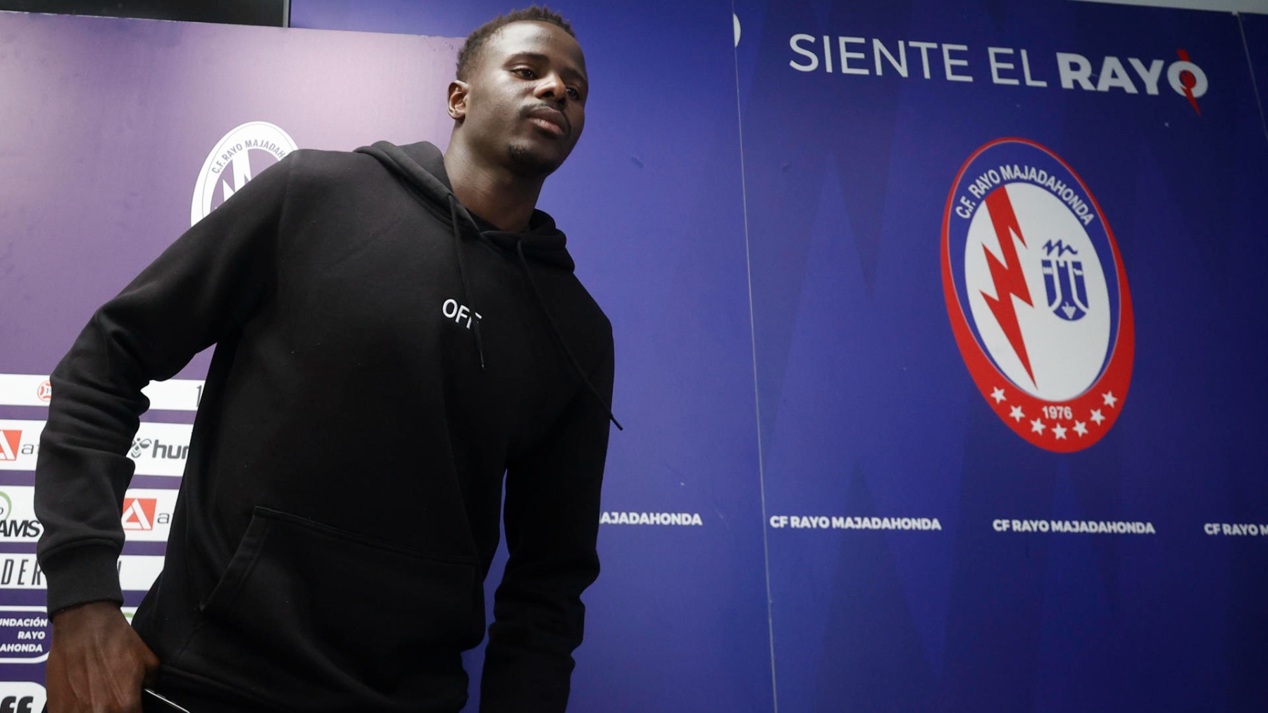 Cheikh Sarr, portero del Rayo Majadahonda. (EFE)