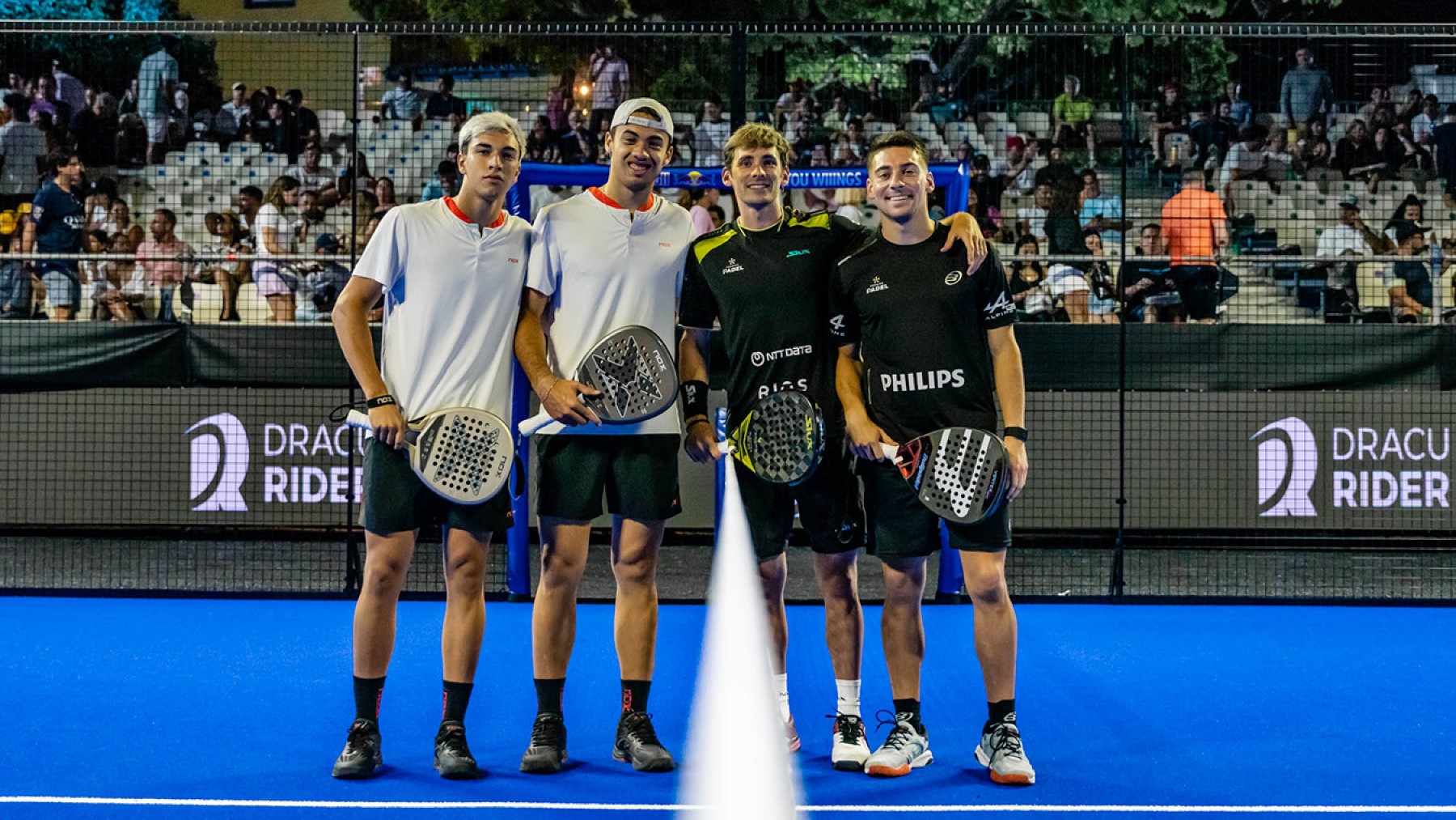 Un jugador de pádel debe llevar una dieta equilibrada para rendir mejor. (Premier Padel)