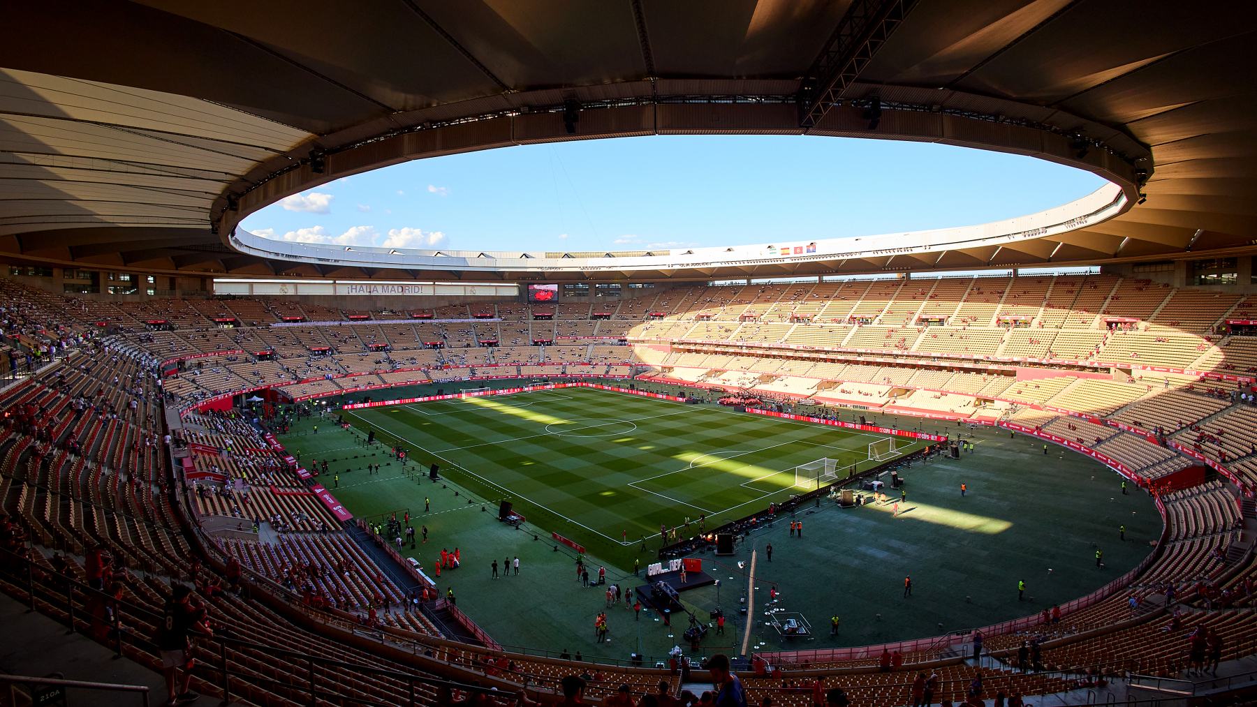 Estadio de la Cartuja, en la final de Copa del Rey. (Getty)