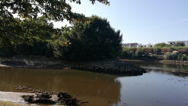 isla de los faisanes, País Vasco, España, Francia, río Bidasoa