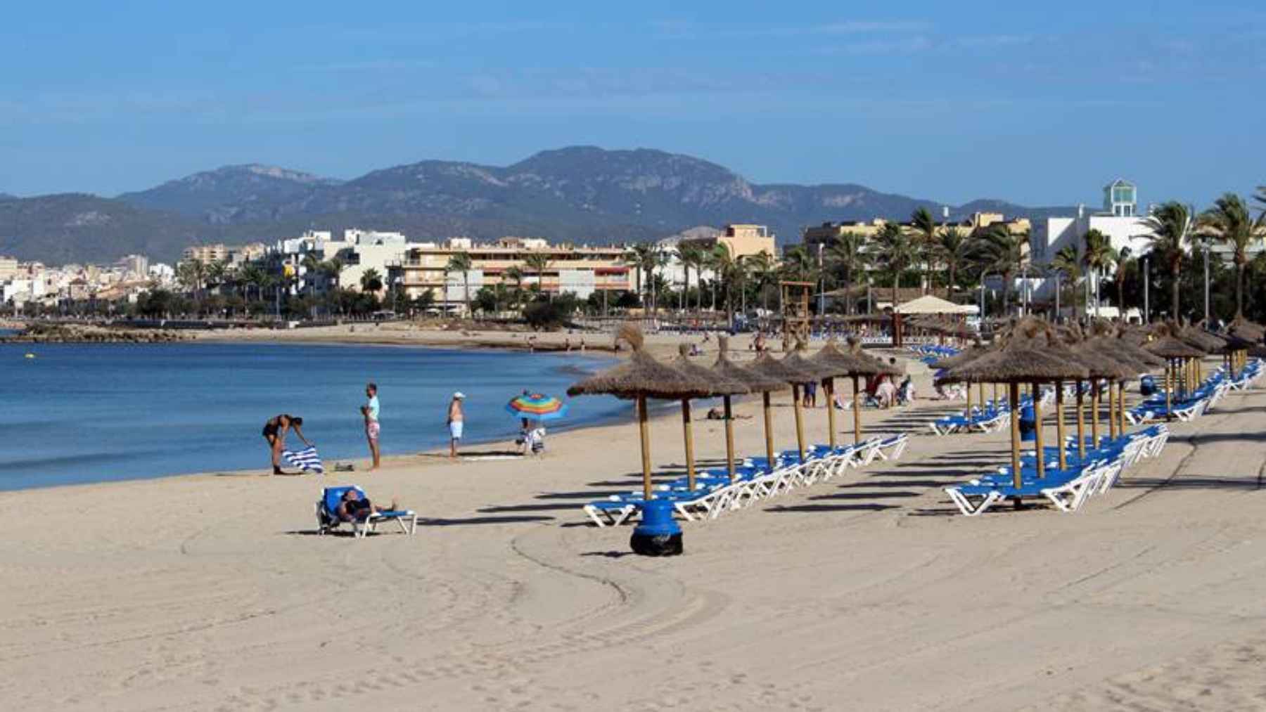 Playa de Ciudad Jardín en Palma.