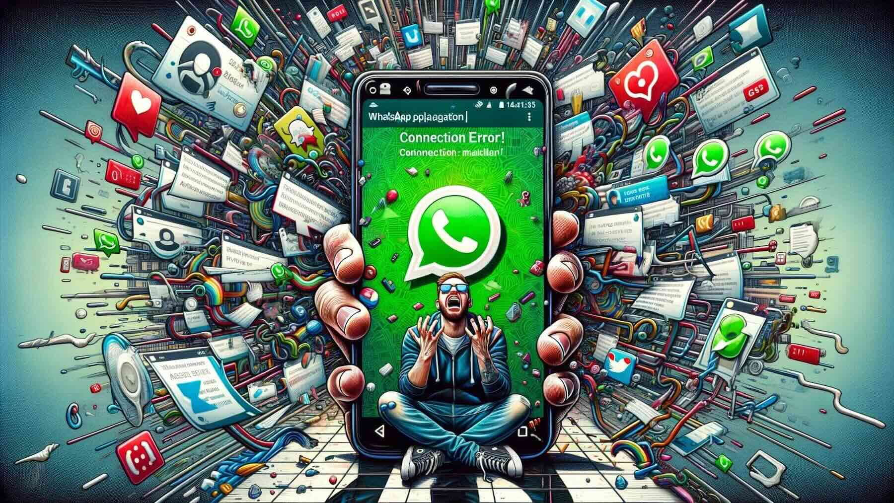 WhatsApp fallando