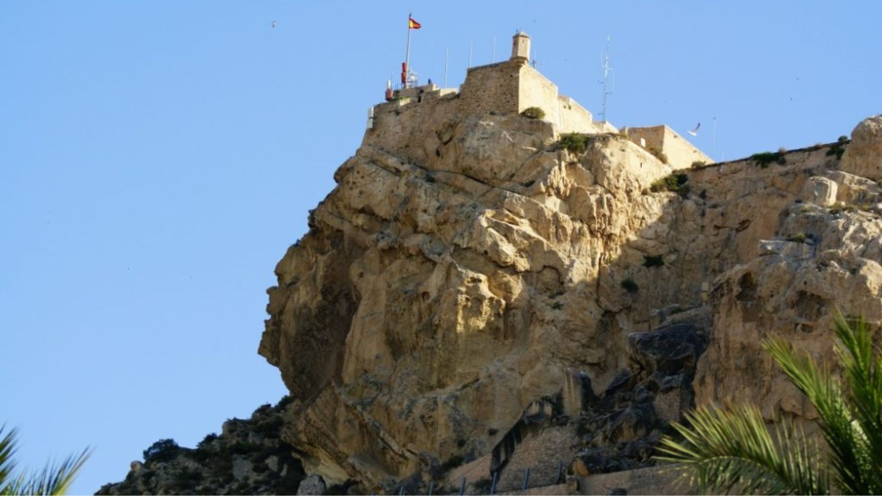 Castillo de Santa Bárbara de Alicante.