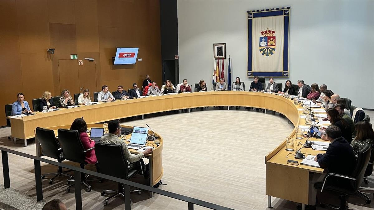 Pleno del Ayuntamiento de Fuenlabrada.