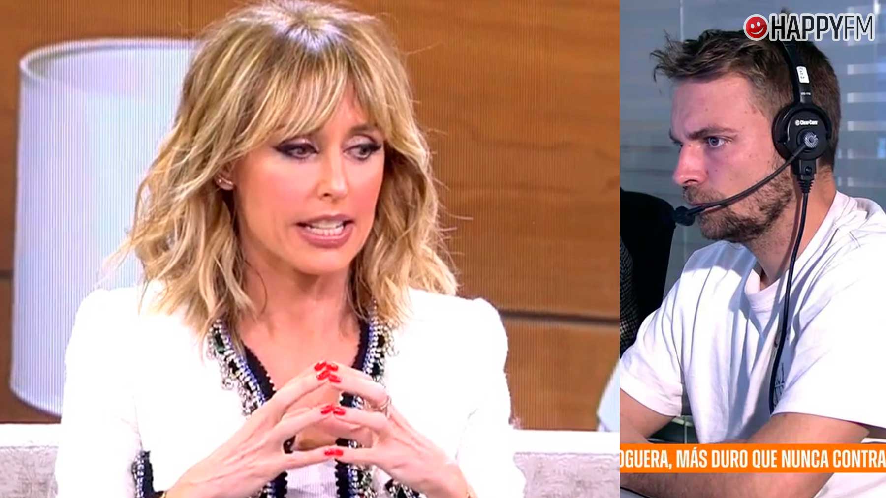 Emma García, contundente con el hijo de Carmen Borrego en ‘Fiesta’: «Creo que no sabe dónde se ha metido» (Mediaset).