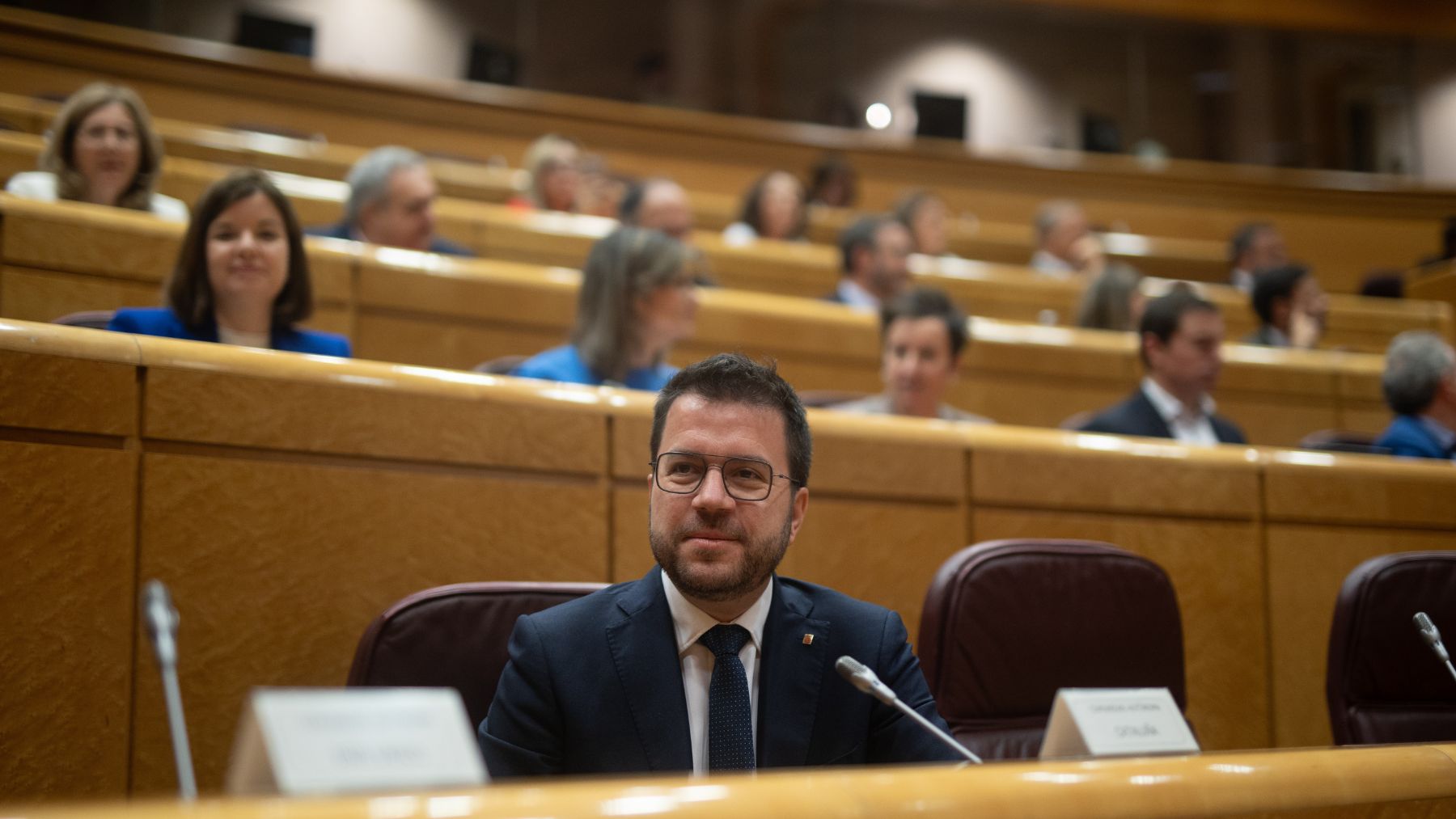 Pere Aragonés, presidente de la Generalitat. (Foto: EP)