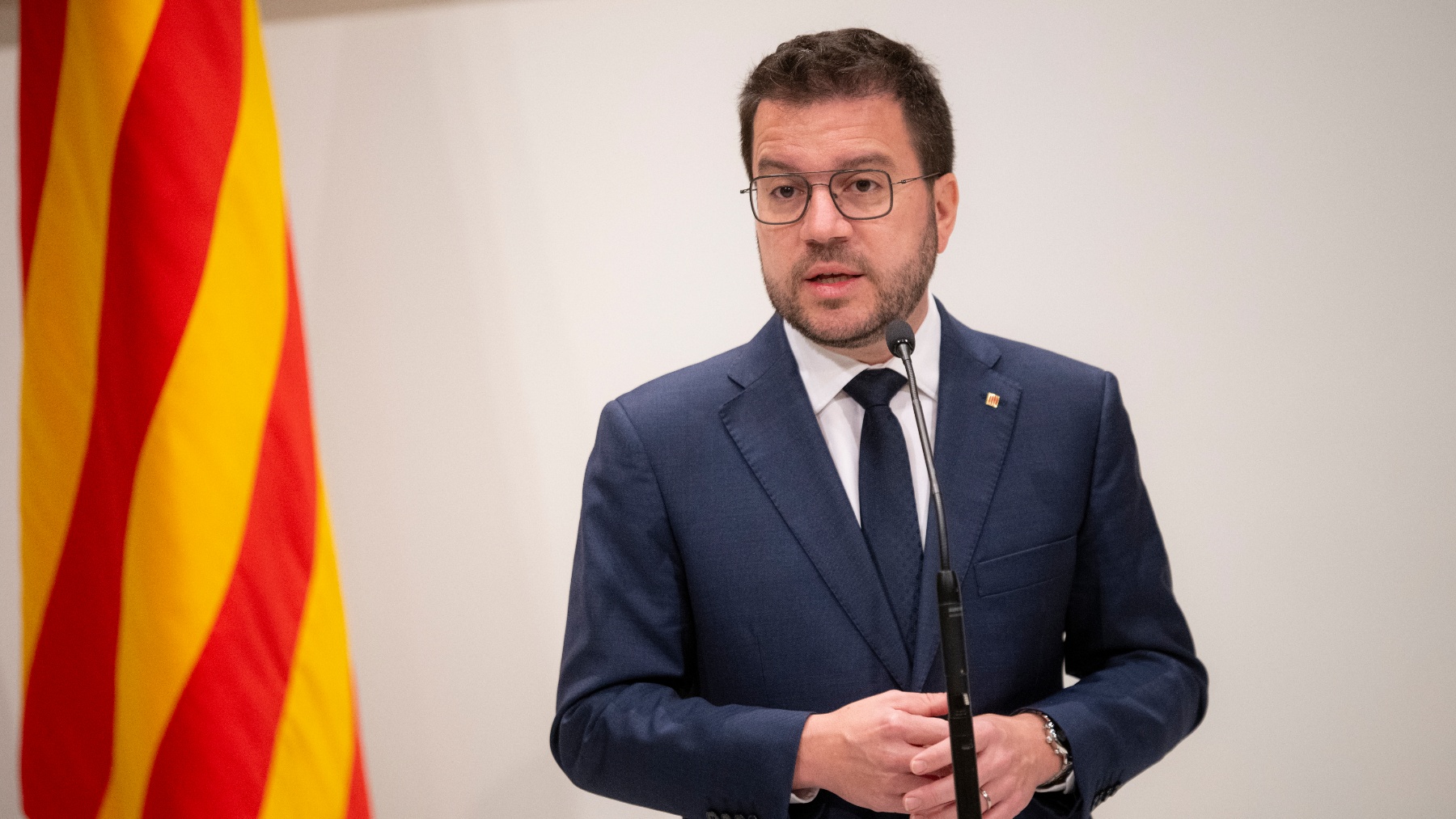 El presidente de la Generalitat de Cataluña, Pere Aragonés (EP)