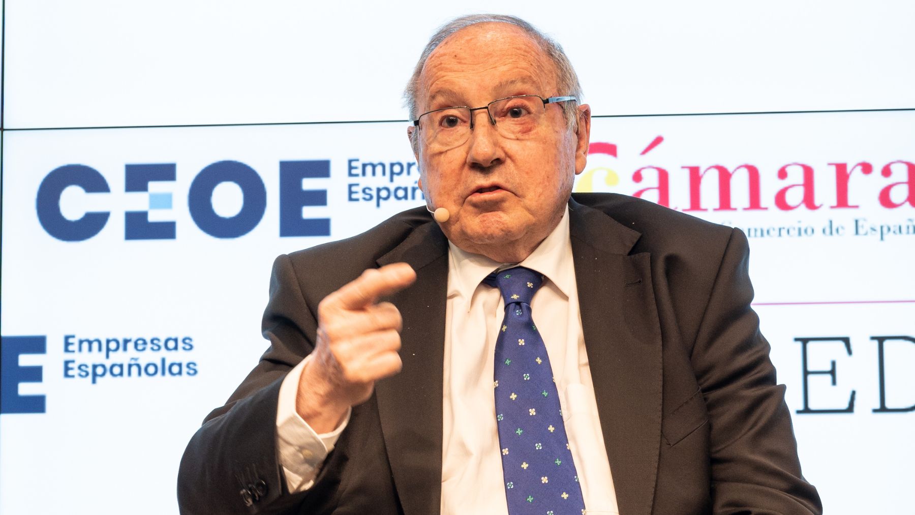 El presidente de la Cámara de Comercio de España, José Luis Bonet. (Foto: EP).