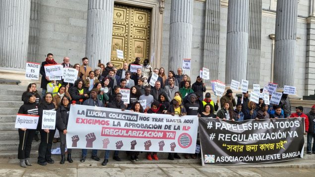 regularización inmigrantes, Congreso Diputados, inmigración ilegal