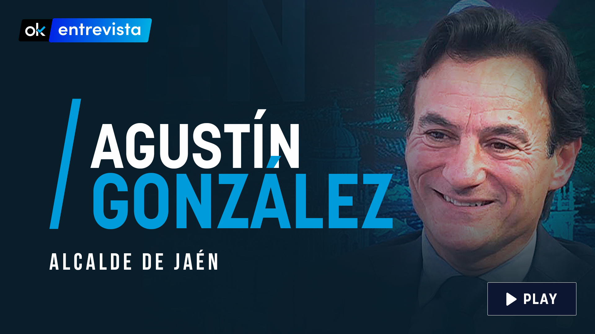 Agustín González, alcalde de Jaén.