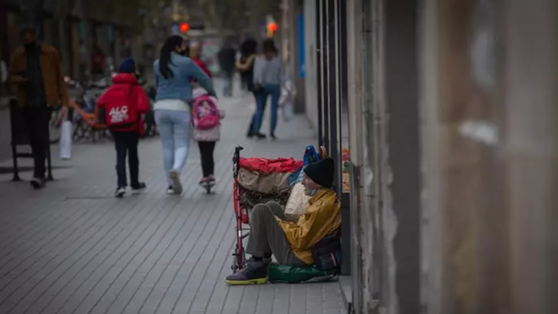 Personas sin hogar. (Europa Press)