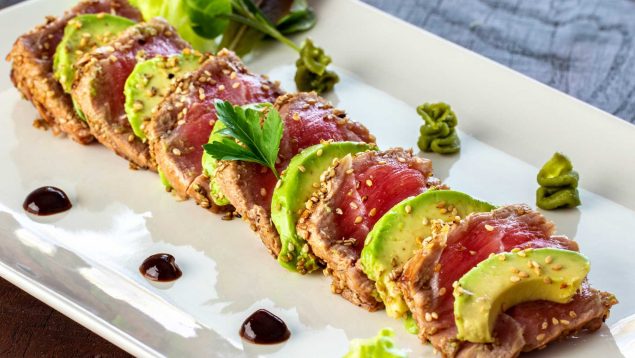 Tataki de atún