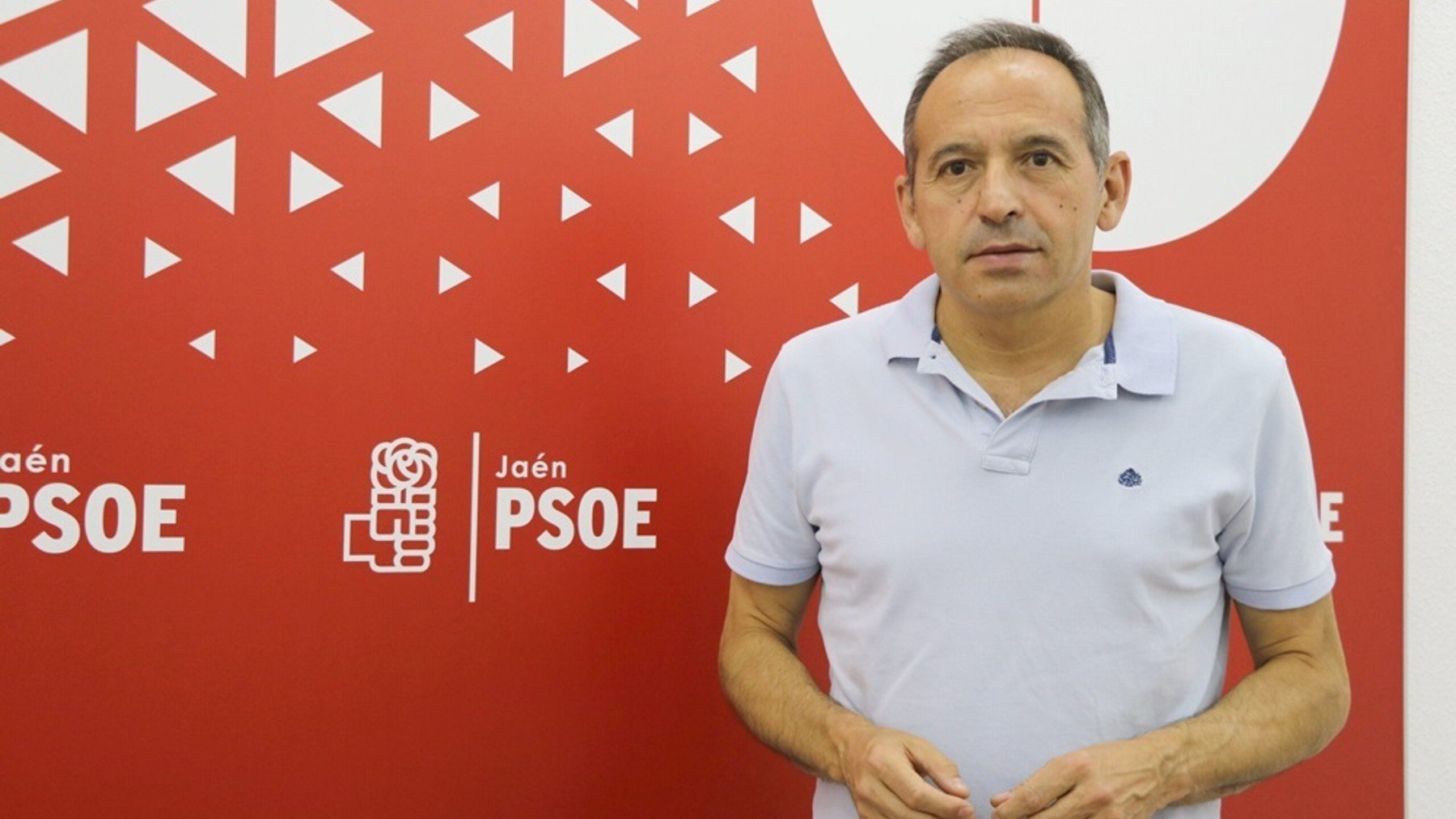 El secretario de organización del PSOE de Andalucía, Jacinto Viedma.