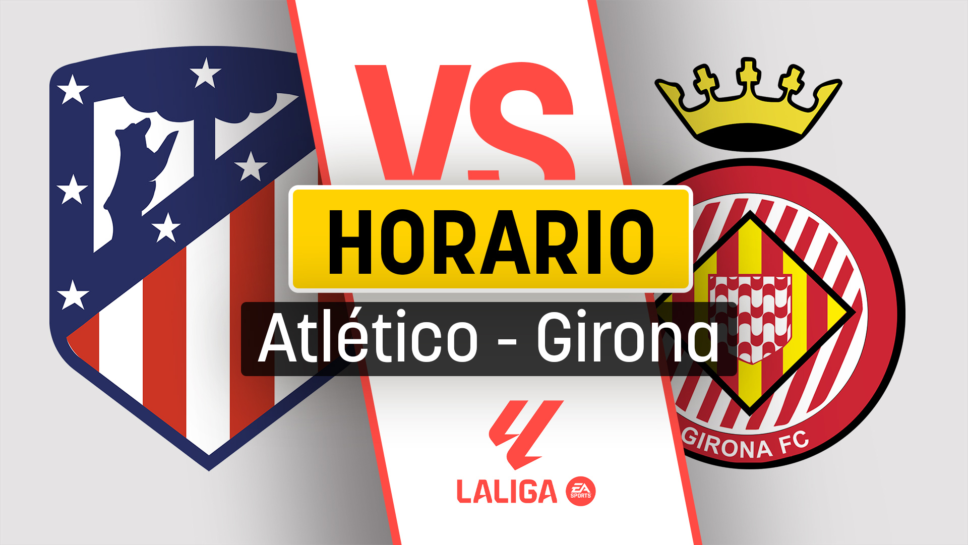 Horario Atlético – Girona: a qué hora y dónde ver el partido de la Liga EA Sports en directo y por TV.