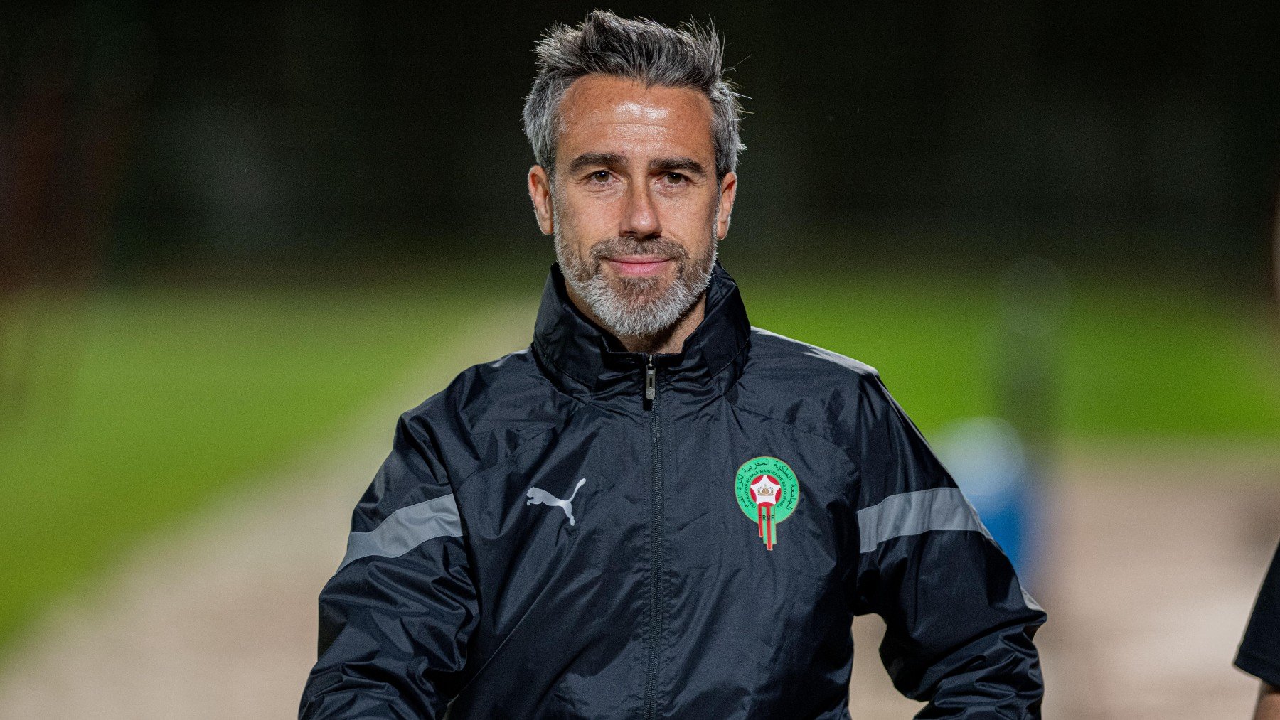 Jorge Vilda durante un entrenamiento con Marruecos. (EFE)