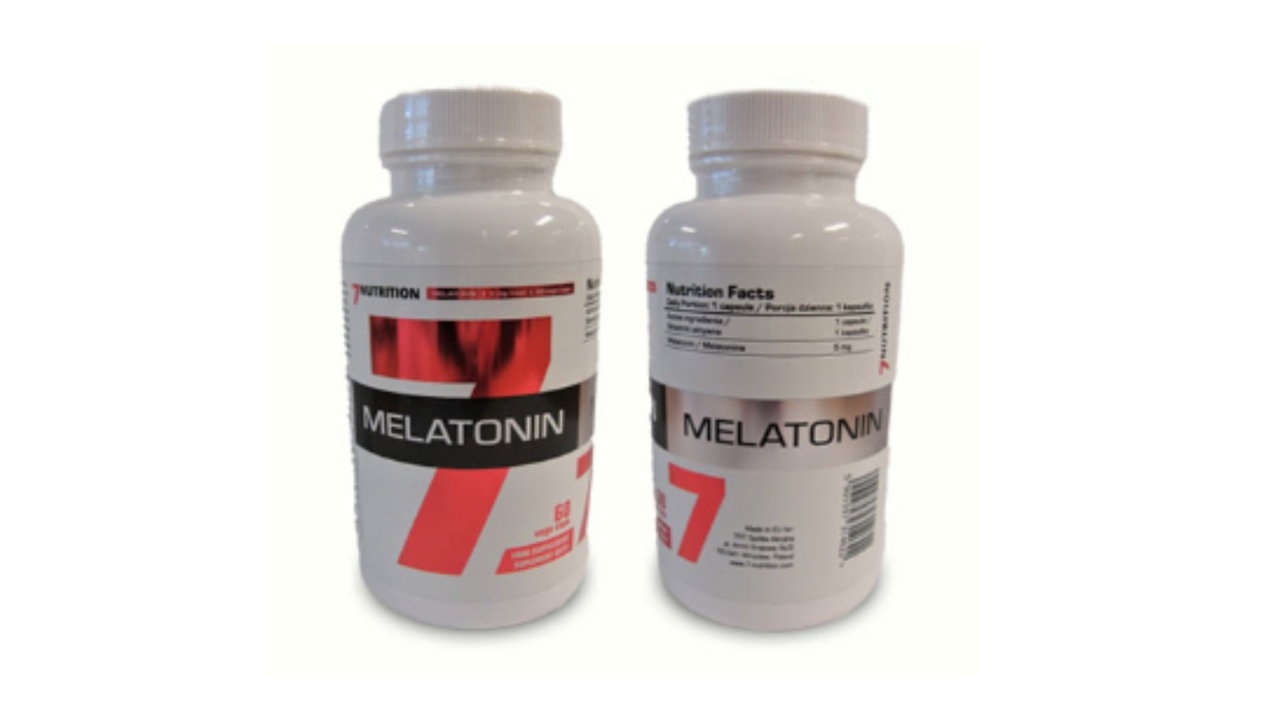 Botes de las cápsulas de melatonina retirados.