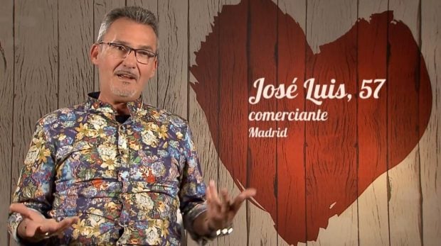 José Luis en 'First Dates'. (Mediaset)