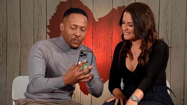 Raiko y Jessyca en 'First Dates'. (Mediaset)
