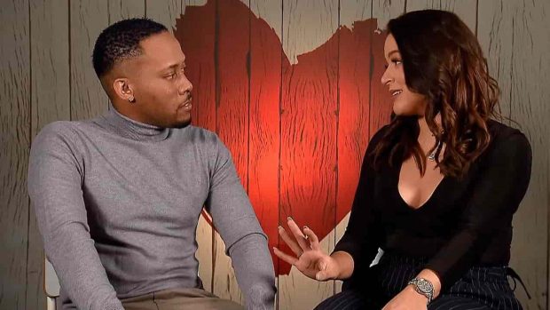 Raiko y Jessyca en 'First Dates'. (Mediaset)