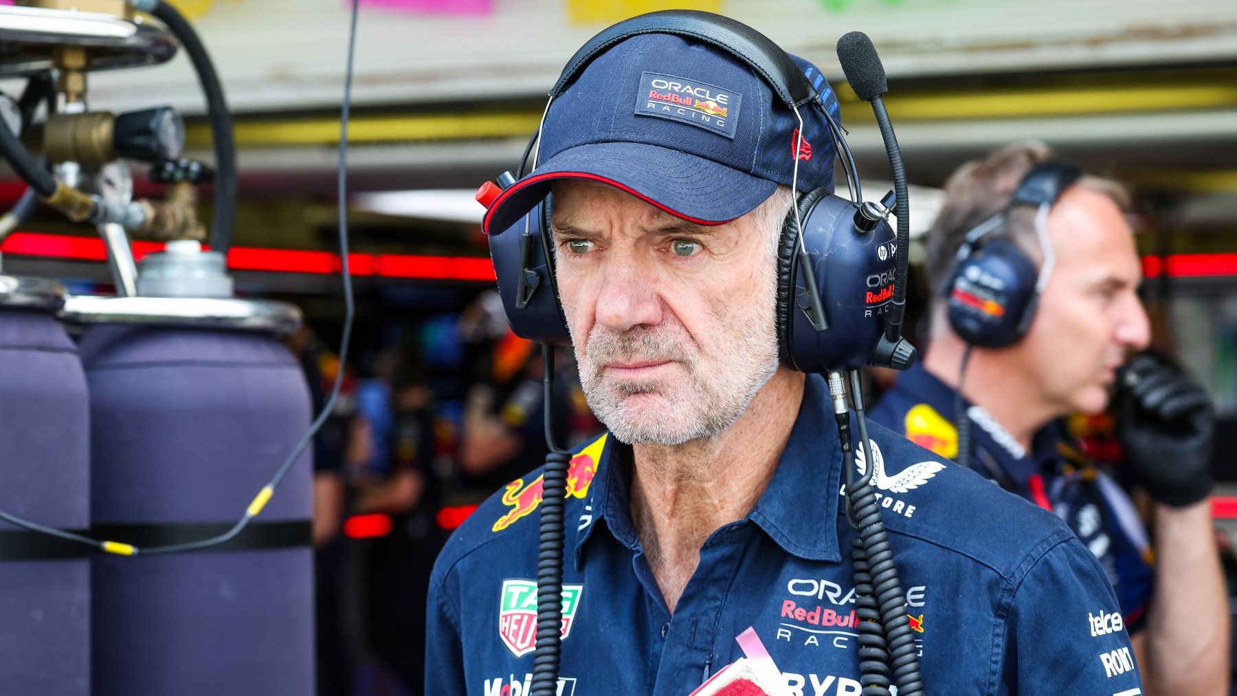 Adrian Newey, ingeniero de Red Bull, durante un Gran Premio. (Europa Press)