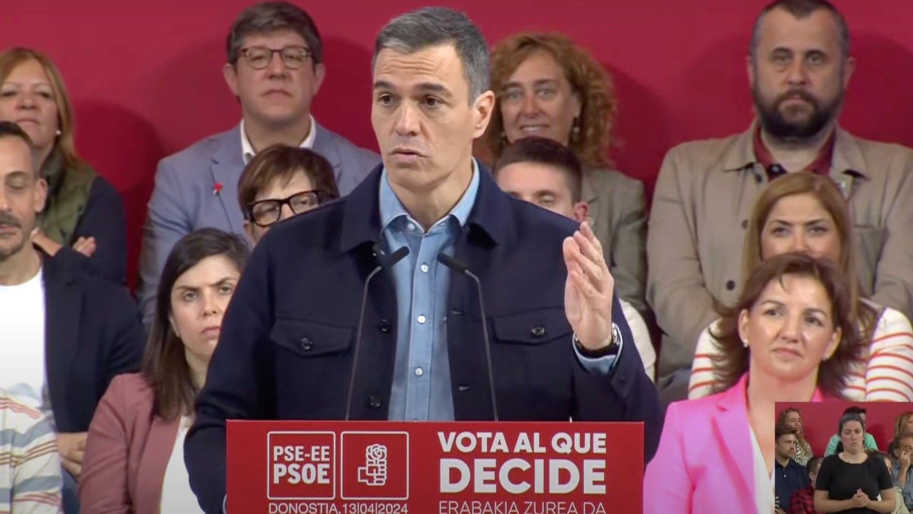 Pedro Sánchez.