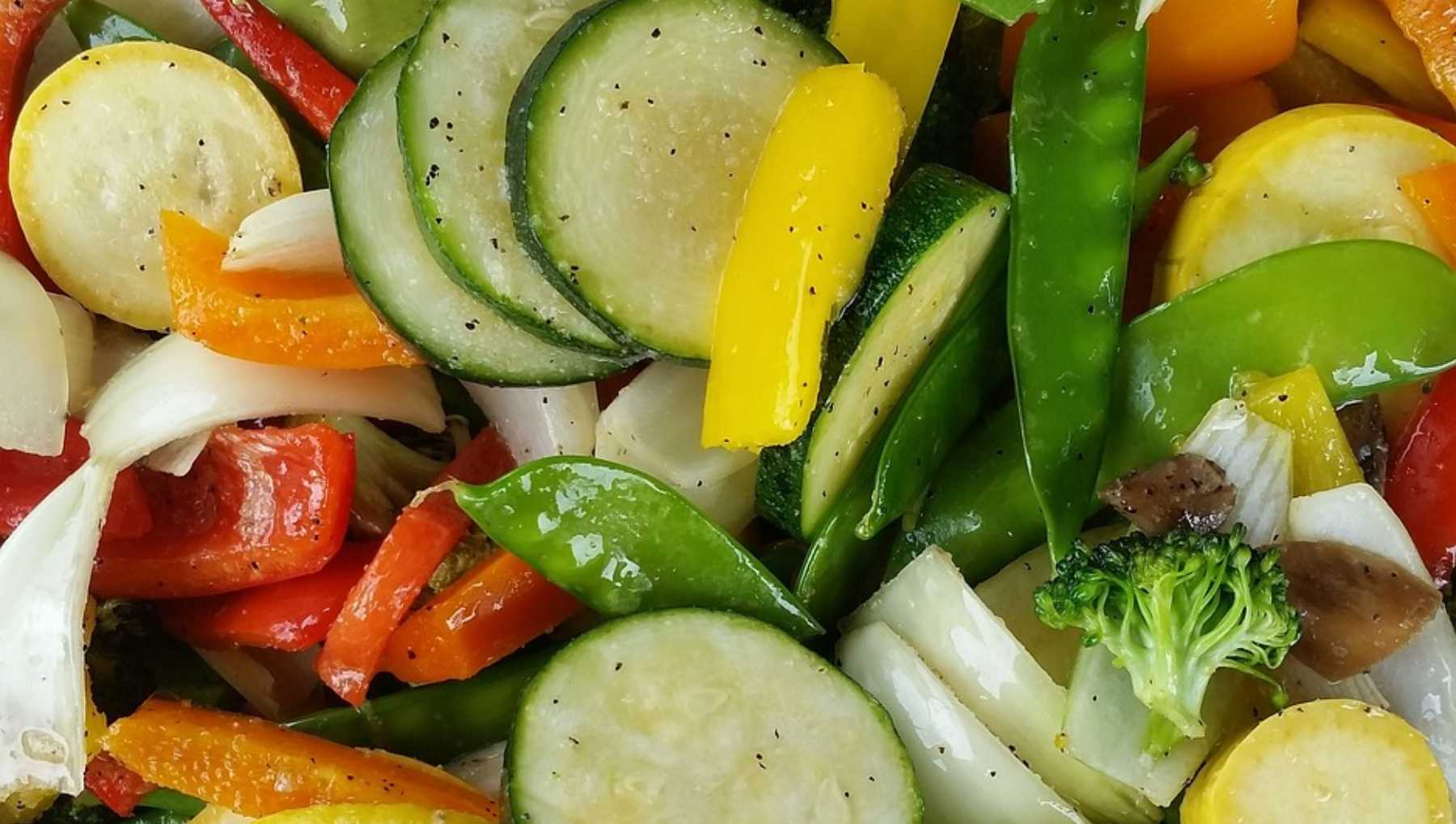 Receta moderna de menestra de verduras