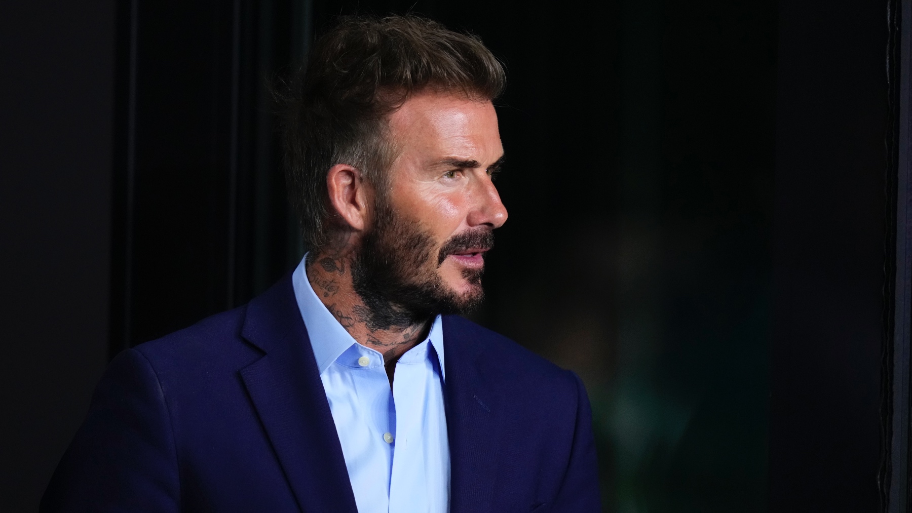 David Beckham, en un partido reciente del Inter de Miami. (Getty)